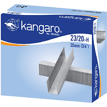Скобы "Kangaro", 23/20, 1000шт, металлик