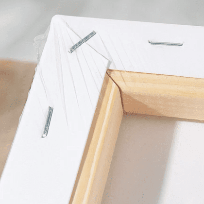 Бумага акварельная на подрамнике "Малевичъ", 15х20 см,  хлопок, 300 г/м2, среднее зерно - 7