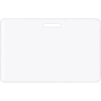 Бейдж тип PLM, 60x92 мм, прозрачный