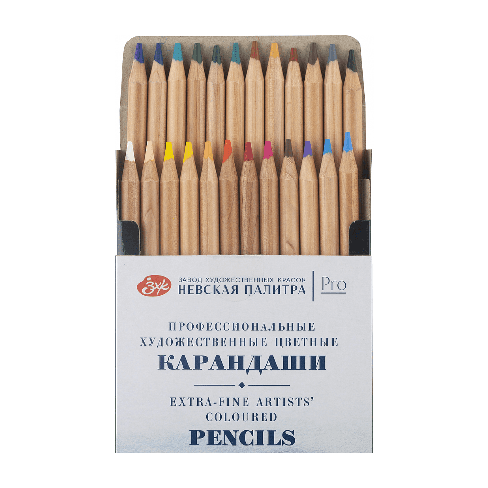 Цветные карандаши "Мастер-Класс", в картонной коробке, 24 цвета - 3