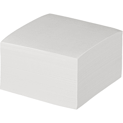 Бумага для заметок "Attache Economy", 90x90x50 мм, белый