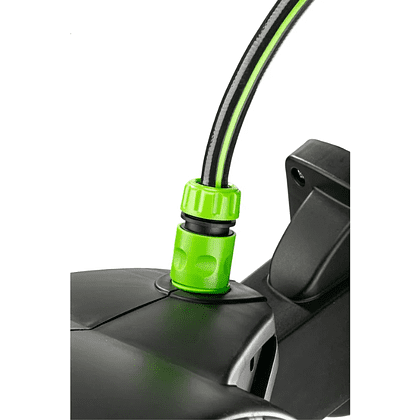 Шланг поливочный на катушке Amigo Grande 79668, 1/2", 30 м, с коннектором, черный, зеленый - 4