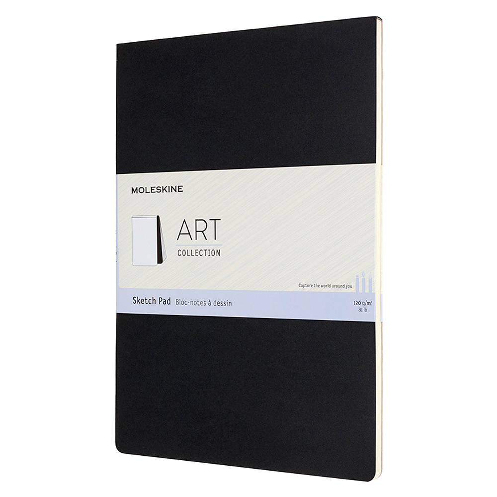Блокнот для рисования "Art Soft Sketch Pad", А4, 24 листа, нелинованный, черный