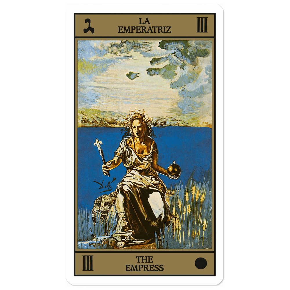 Карты на иностранном языке "Dali. Tarot" - 8