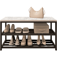 Обувница ALLERD 2 RION, черный муар, 830х320х450, энигма