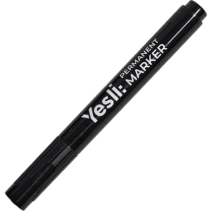 Маркер перманентный  "Yesli:", черный