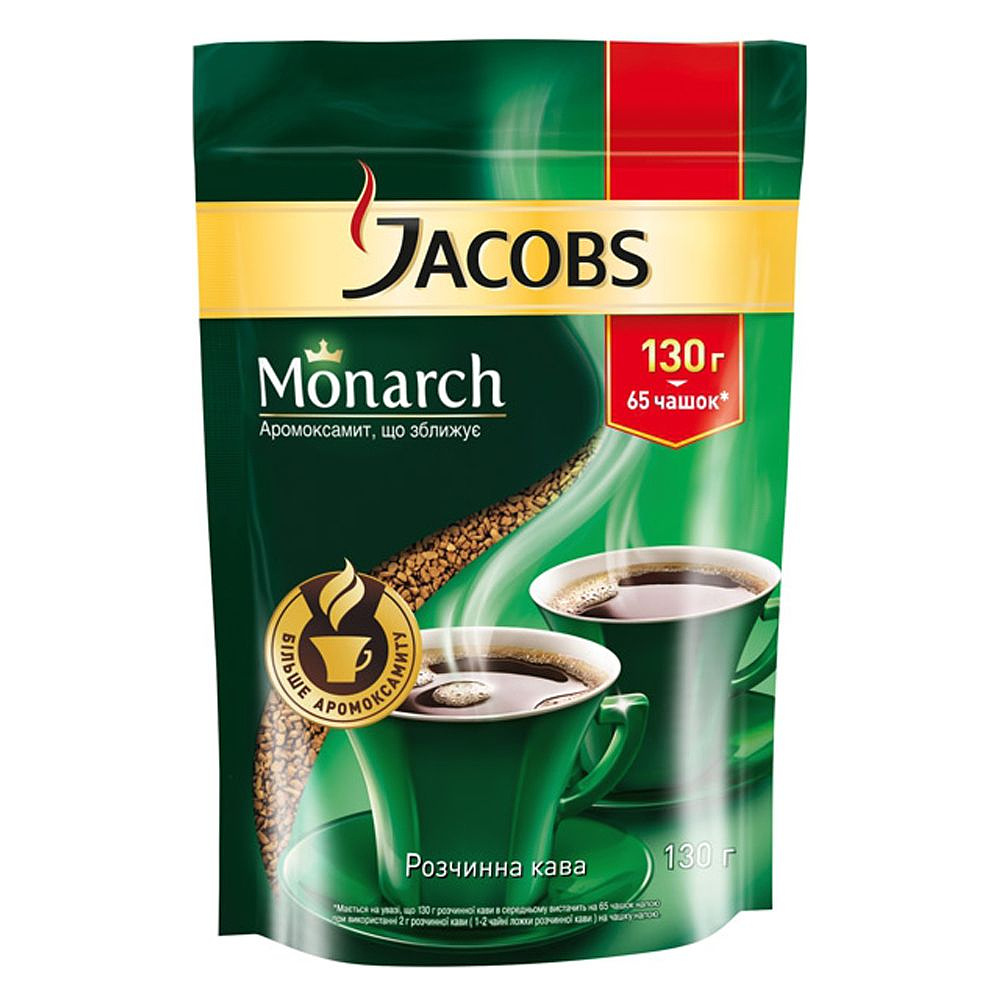Кофе "Jacobs Monarch", растворимый, 130 г