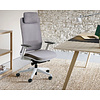 Кресло компьютерное SitZone E-VL002B, сетка, ткань, пластик, черный - 20