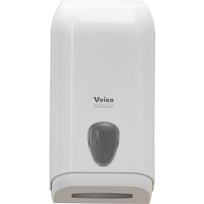 Диспенсер Veiro Professional "L-ONE" для туалетной бумаги листовой, белый - 6