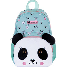 Рюкзак школьный "Teddy panda", светло-зеленый
