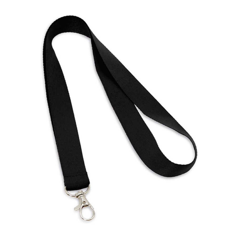 Тесьма с клипсой для бейджа "94405", 480x20 мм, синий - 2