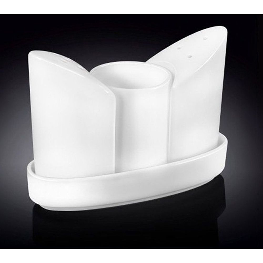 Набор для специй "WL-996117", белый - 2