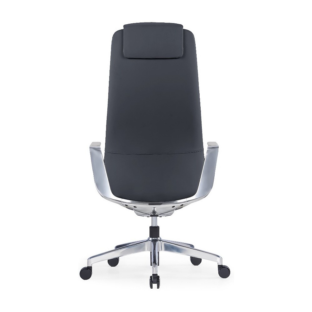Кресло для руководителя SitZone CH-515A, кожа, алюминий, черный, -30% - 5