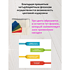 Насадка для плоской швабры, 40x13 см, шенилл, на резинке, фиолетовый - 5
