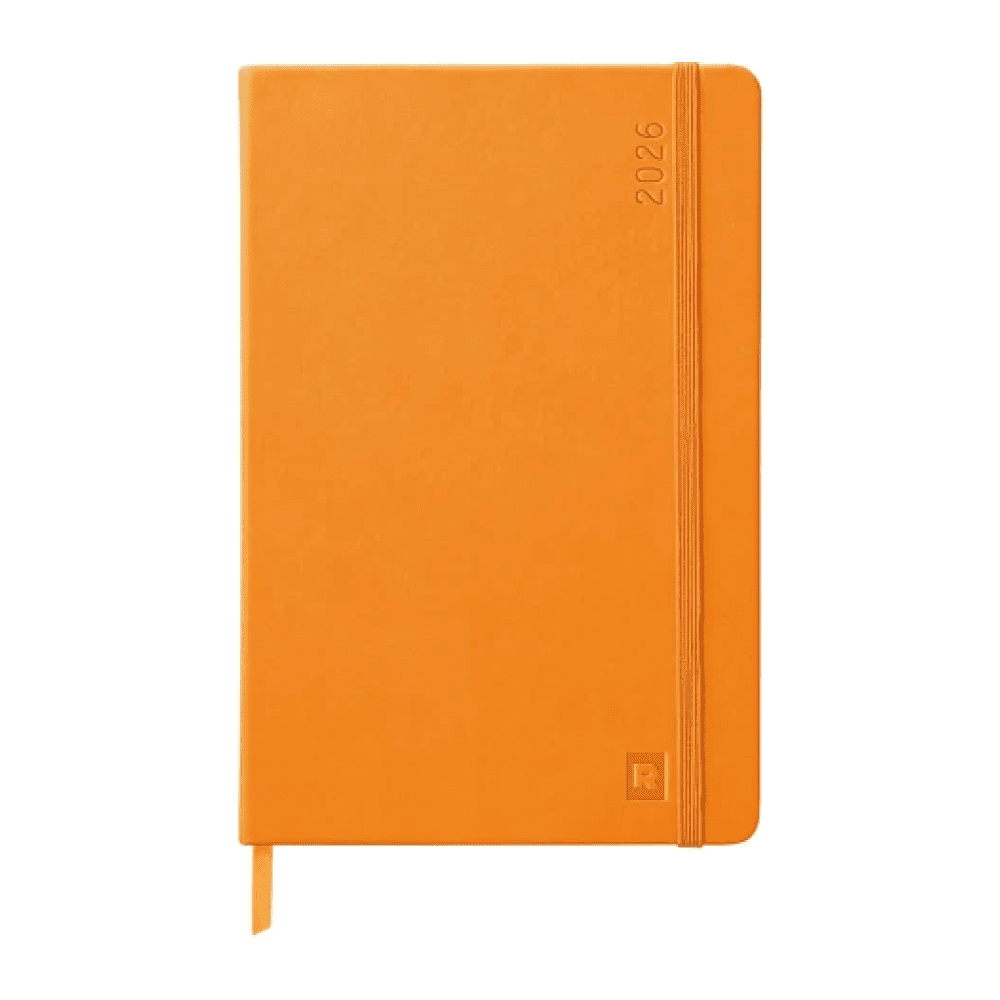 Еженедельник датированный "Rhodia", 80 листов, оранжевый, 2026