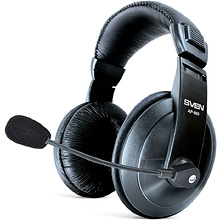 Наушники с микрофоном "Sven AP-860MV Black"