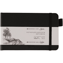 Скетчбук "Ладога", 14х9 см, 140 г/м2