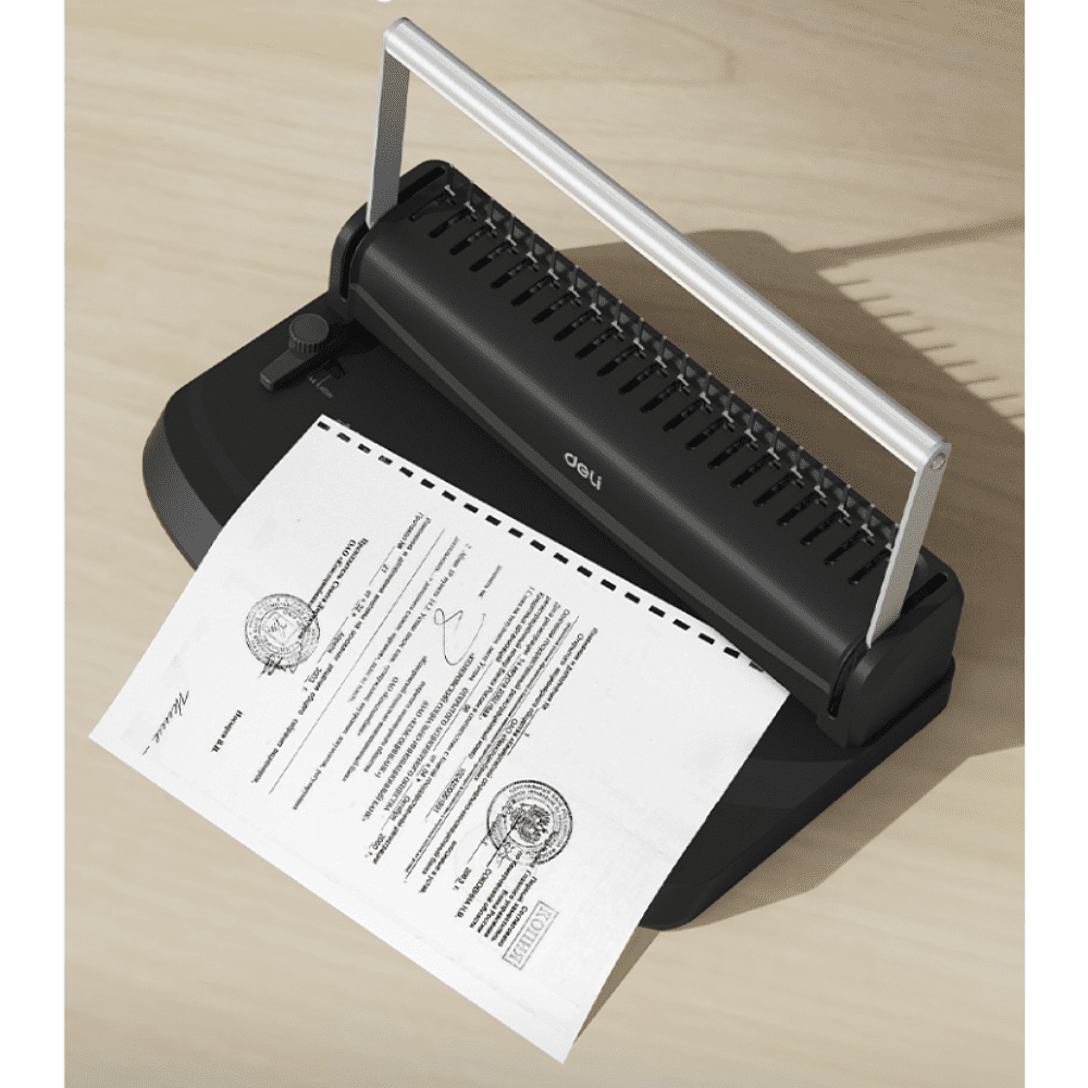 Перфобиндер Deli Plastic Binder T311  - 5