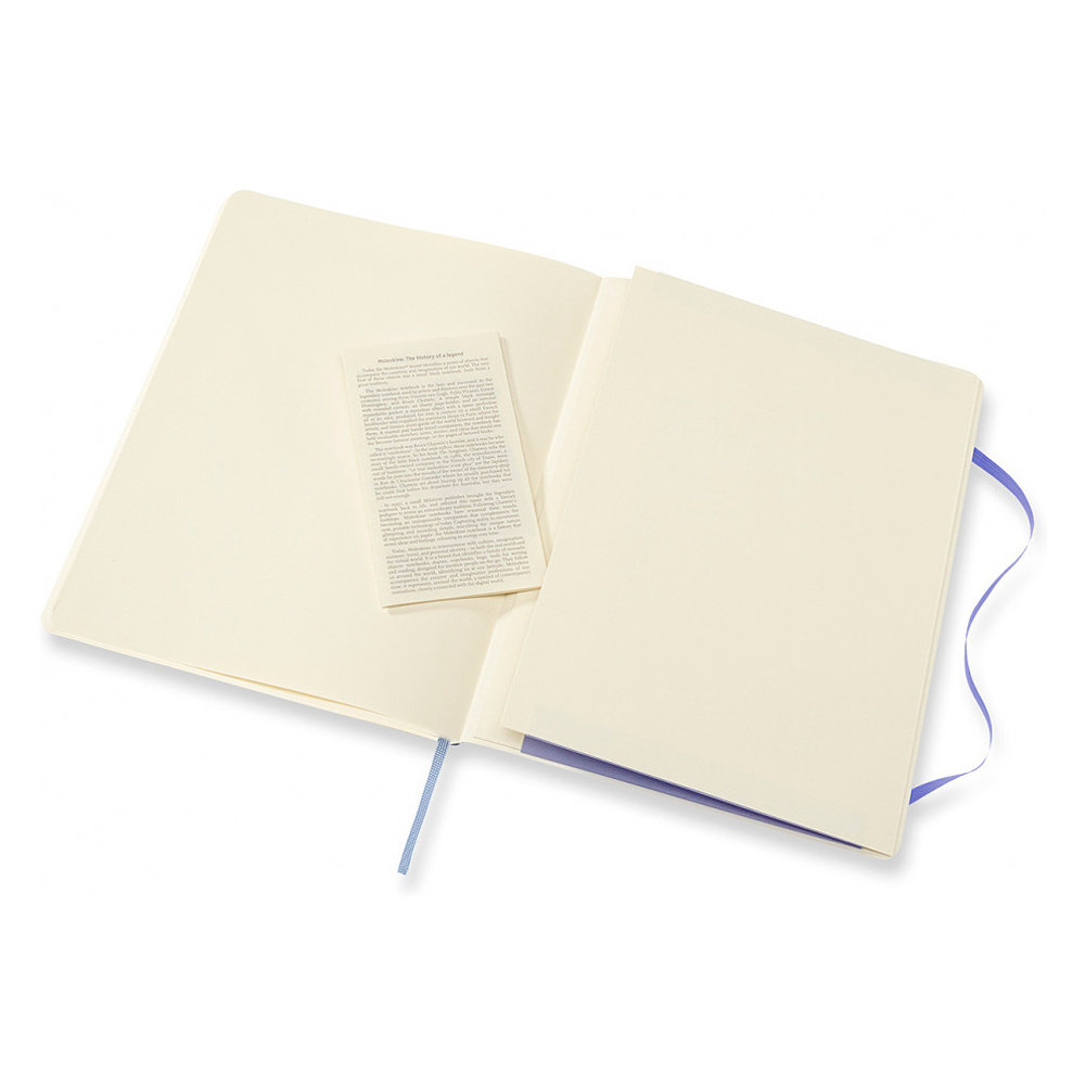 Блокнот "Classic Soft Xlarge", А4-, 96 листов, линейка, голубой - 5
