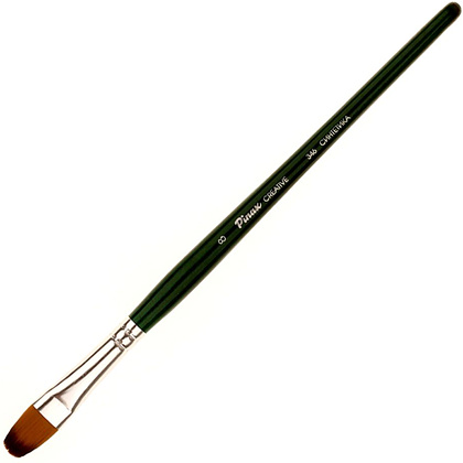 Кисть для рисования "Pinax CREATIVE", синтетика, плоскоовальная, №14