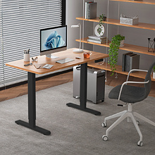 Каркас стола с электроприводом двухмоторный AOKE, Well Desk Prime, черный (AK2YJRT-TYDB2-M80-BK)