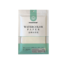 Бумага для акварели "Potentate", хлопок, горячий пресс