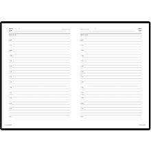 Ежедневник недатированный "Velvet", А5, 272 страницы, фиолетовый