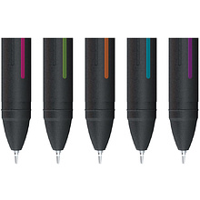 Ручка шариковая "Berlingo Color Zone stick", 0.5 мм, ассорти, стерж. синий