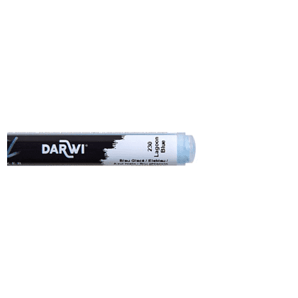 Маркер акриловый "Darwi.Marbel" 230, голубая лагуна - 3