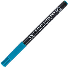 Маркер акварельный "Koi Color Brush", темно-зеленый