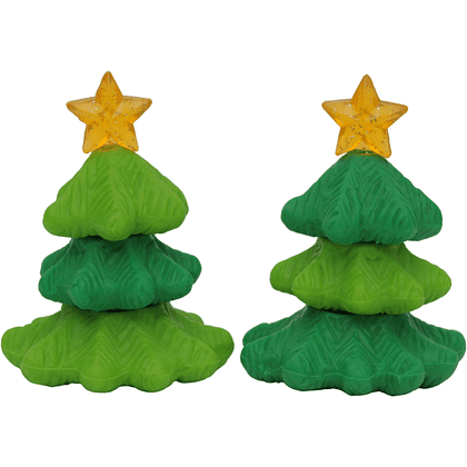 Ластик "IWAKO Snowman & Tree", 1 шт - 8