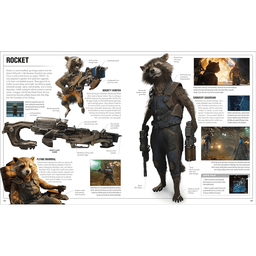Книга на английском языке "Marvel The Visual Dictionary", Adam Bray - 4