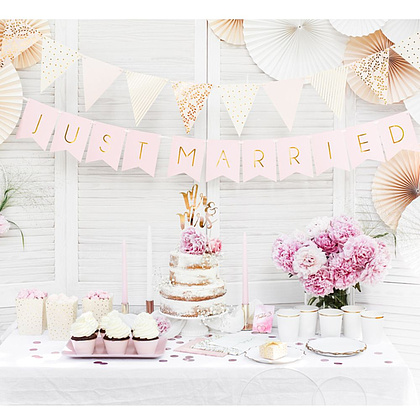 Стакан бумажный "KPP30-008", 6 шт, 260 мл, белый , золотистый - 3