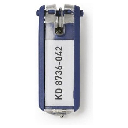 Брелок д/ключей "Key Clips" пласт., синий