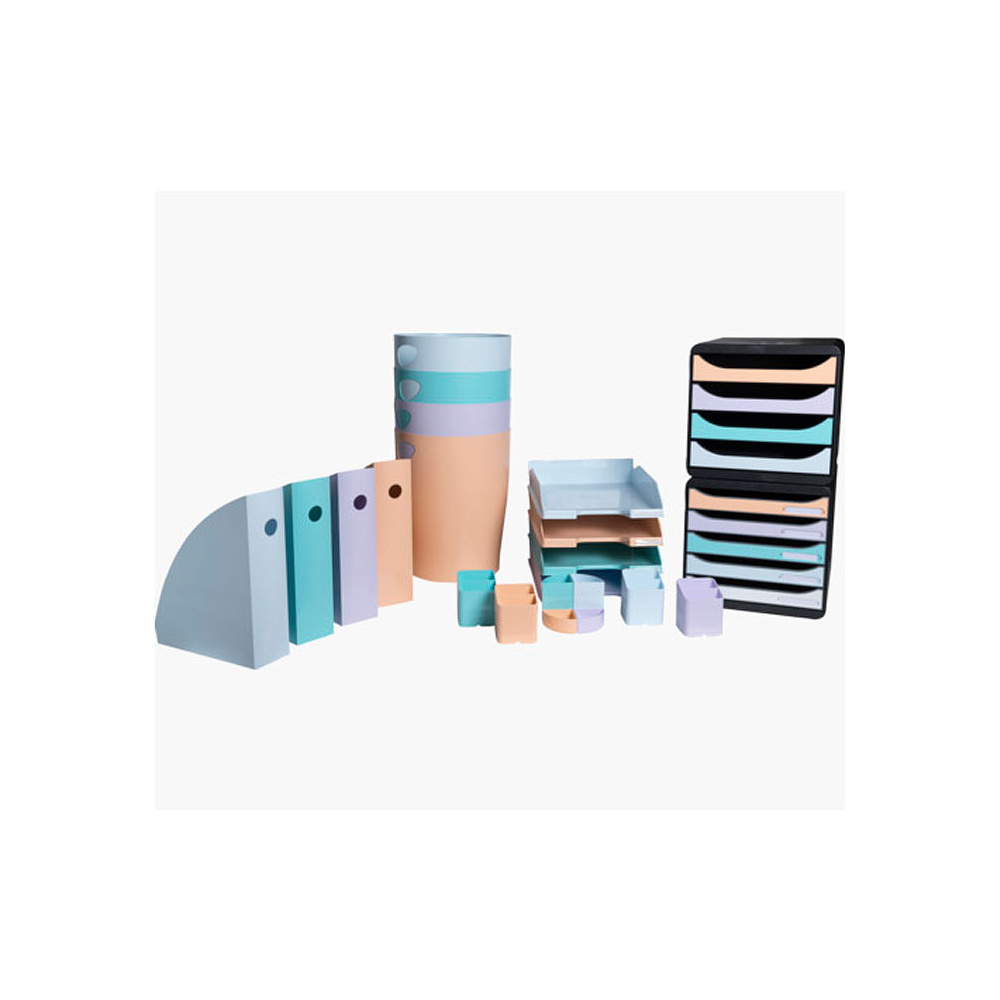 Модуль для бумаги горизонтальный "Aquarel", лиловый - 6