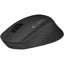 Мышь Logitech "M280 Black", беспроводная, 1000  dpi, 3 кнопки, черный