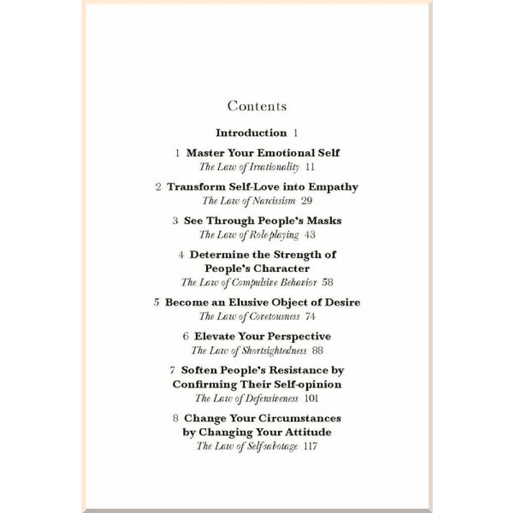 Книга на английском языке "Concise laws of human nature", Robert Greene - 2