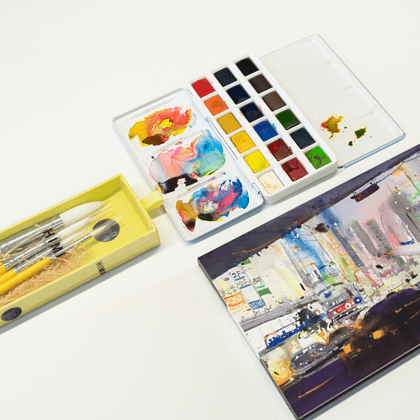 Набор кистей для рисования "Himi Miya Little Bird", синтетика, 5 шт - 16