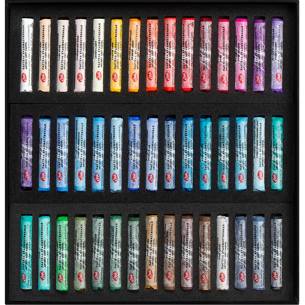 Пастель сухая "Мастер Класс", набор 45 цветов - 5
