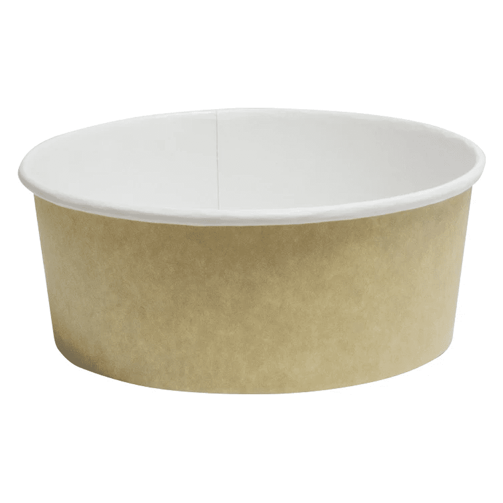 Контейнер бумажный, 750 мл, 130/150х60, 50 шт, крафт