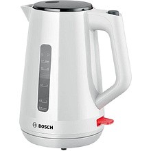 Электрочайник Bosch TWK1M121, пластик, белый