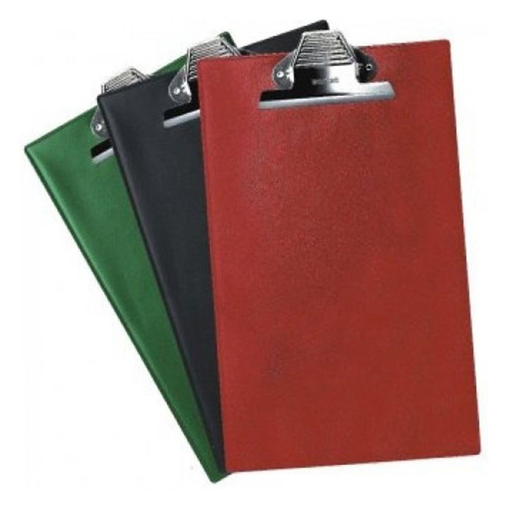 Планшет с мощным зажимом, A4, пвх, красный