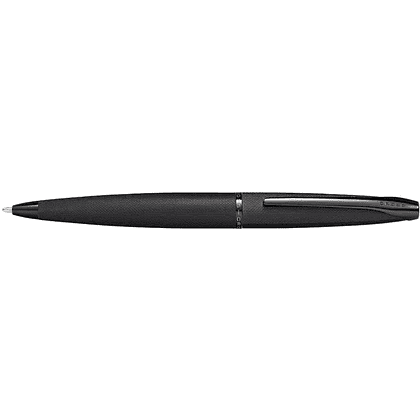 Ручка шариковая автоматическая "Cross ATX Brushed Black", 0.7 мм, черный, стерж. черный - 3