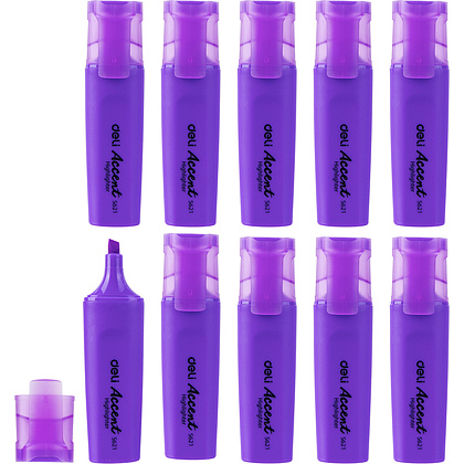 Маркер текстовый "Accent", фиолетовый - 3