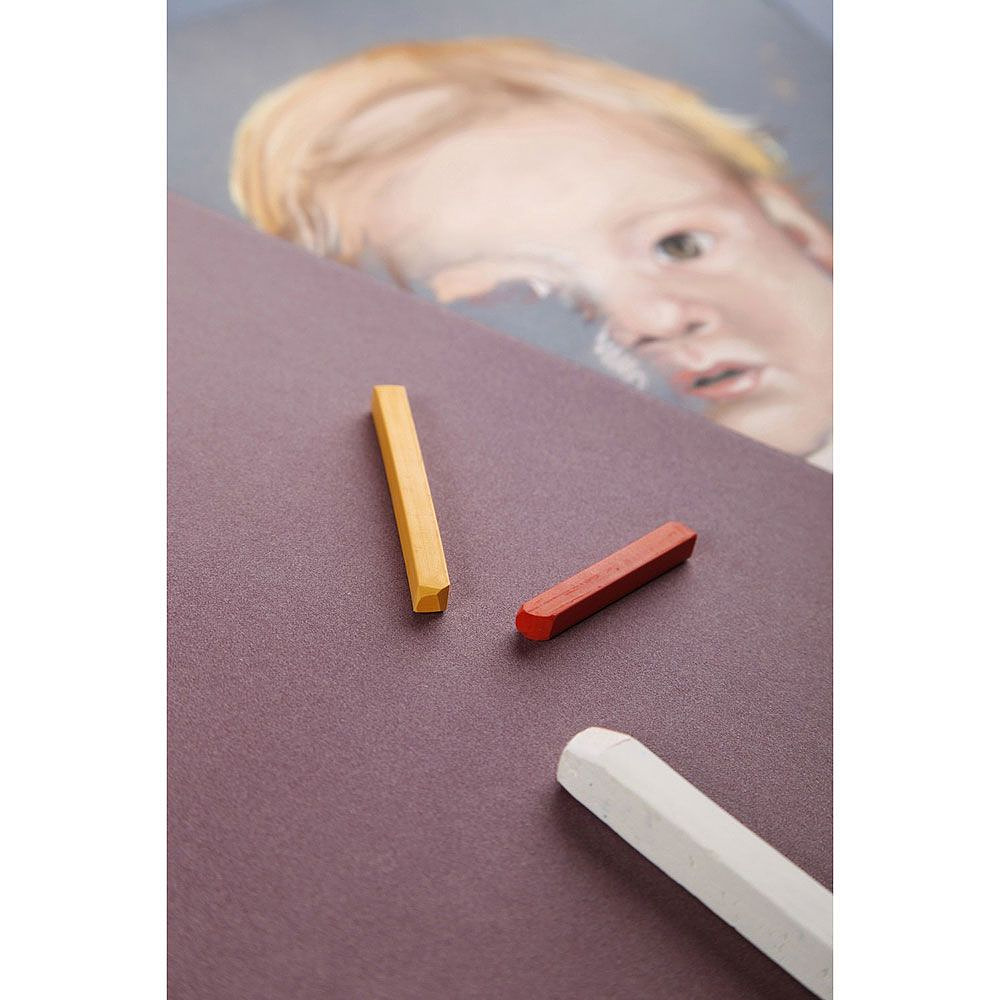 Бумага для пастели "PastelMat", 50x70 см, 360 г/м2, бургунди - 3