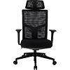 Кресло для руководителя EVERPROF Fuji  сетка, черный - 2