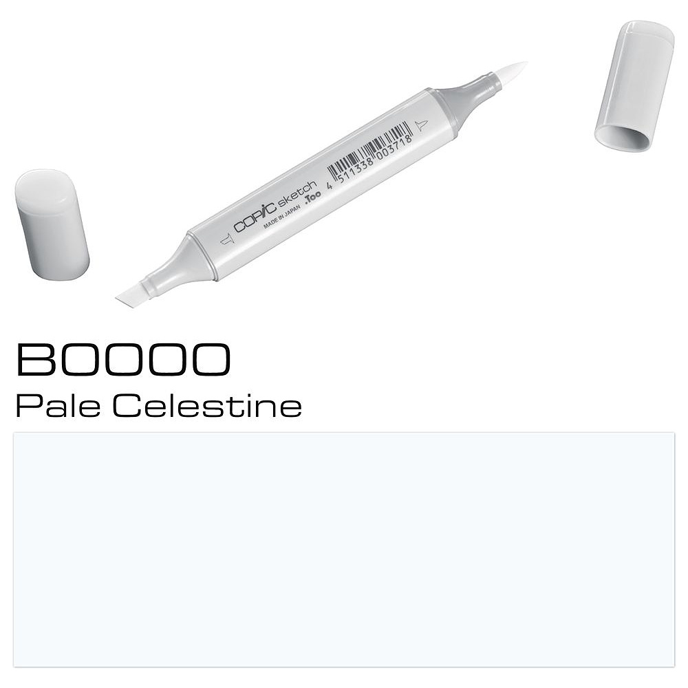 Маркер перманентный "Copic Sketch", B-0000 бледный целестин