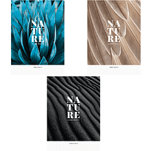 Тетрадь "Nature", А4, 48 листов, клетка, ассорти