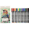 Ручка капиллярная "Sketchmarker Artist fine pen Main", 12 шт - 12