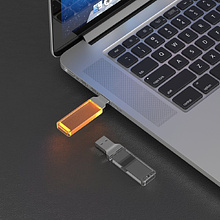 USB Flash накопитель 2.0 16 Gb ZC-005, пластик, металл, оранжевый